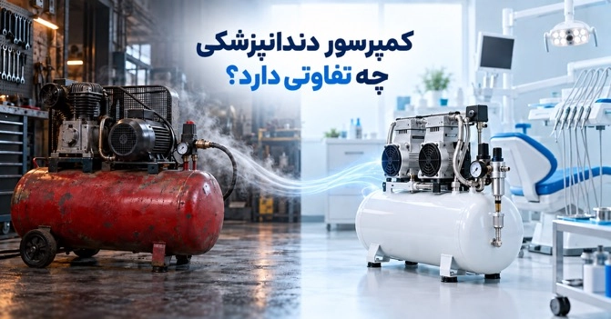 تفاوت های کمپرسور دندانپزشکی